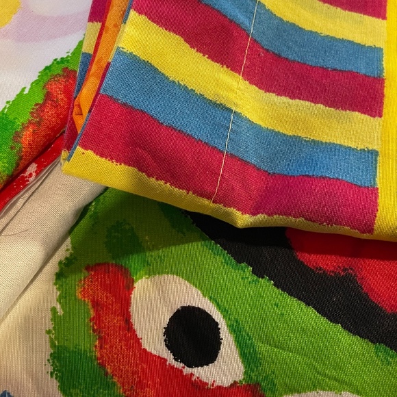 Northwest Co Sesame Street Twin Sheet Set - Picture 1 of 6